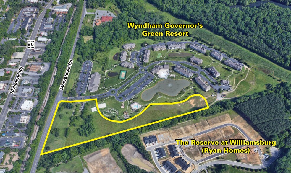 4600 Mooretown Rd, Williamsburg, VA for sale - Aerial - Image 1 of 2