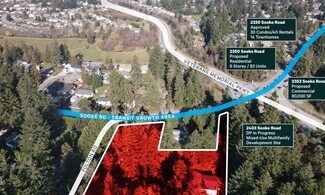 Plus de détails pour 2415 Sooke Rd & 3270 Fulton Rd, Colwood, BC - Terrain à vendre