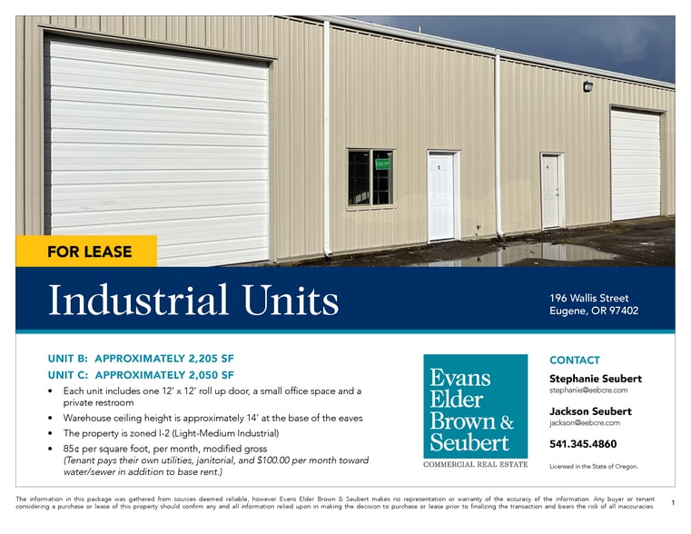 196 Wallis St, Eugene, OR for lease - Building Photo - Image 2 of 3