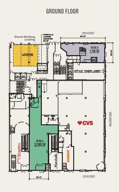 115 W 125th St, New York, NY for lease Floor Plan- Image 1 of 1
