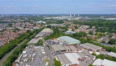 Midacre, Willenhall, WMD - Aérien Vue de la carte