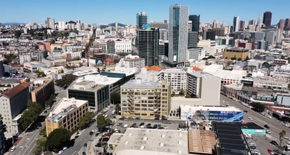 1663 Mission St, San Francisco, CA - AERIAL  map view - Image1