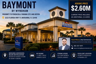 Plus de détails pour 2222 Highway 71, Marianna, FL - Services hôteliers à vendre