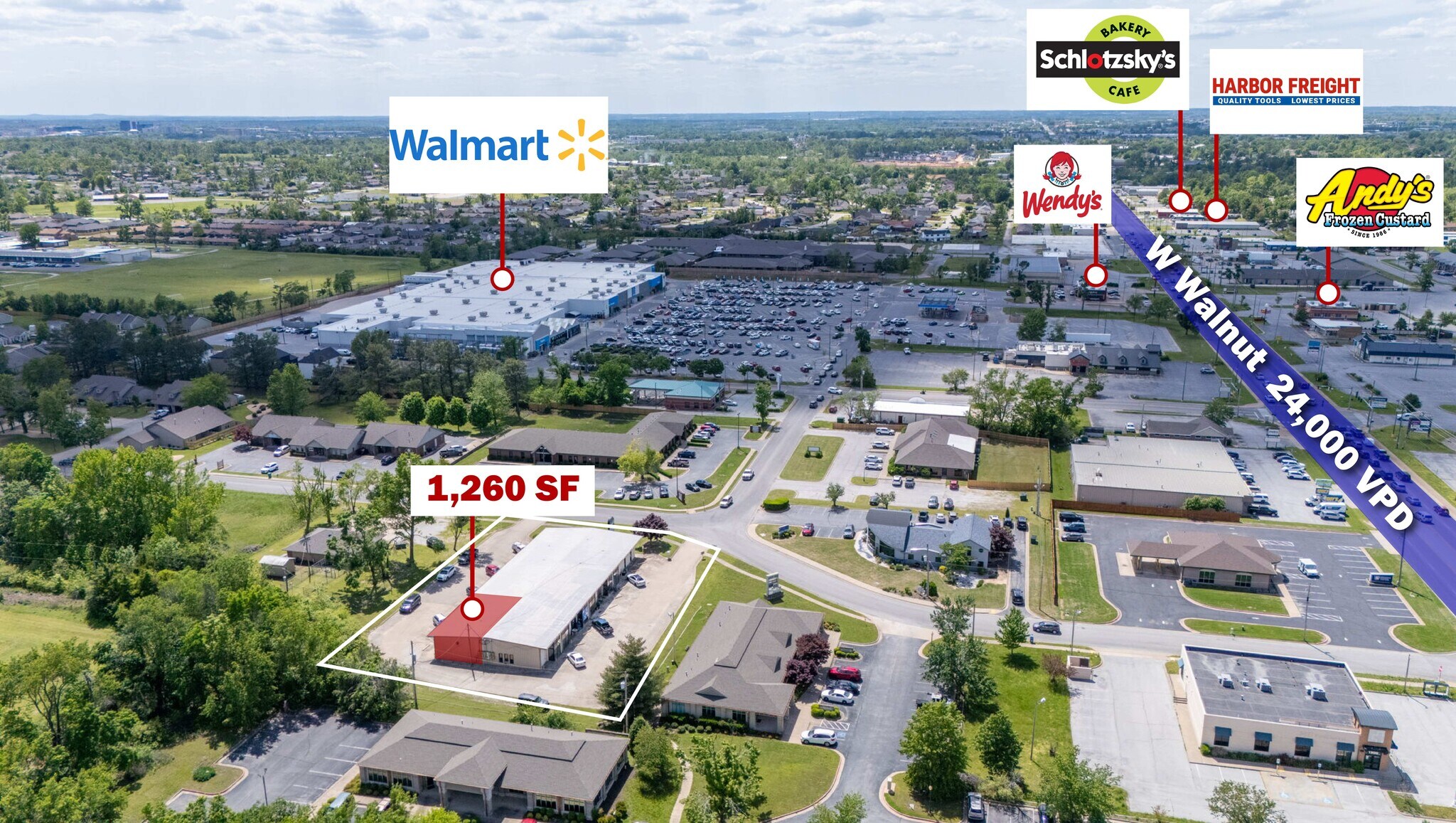 201 S 20th St, Rogers, AR for lease Building Photo- Image 1 of 24