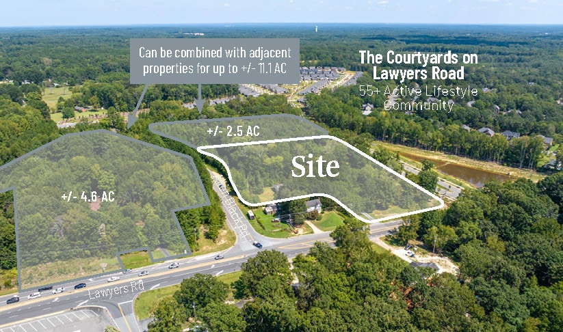 14421 Lawyers Rd, Matthews, NC à vendre Photo du bâtiment- Image 1 de 4