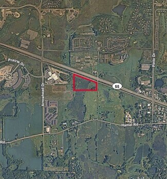 Plus de détails pour 3825 Tamarack Dr, Hamel, MN - Terrain à vendre