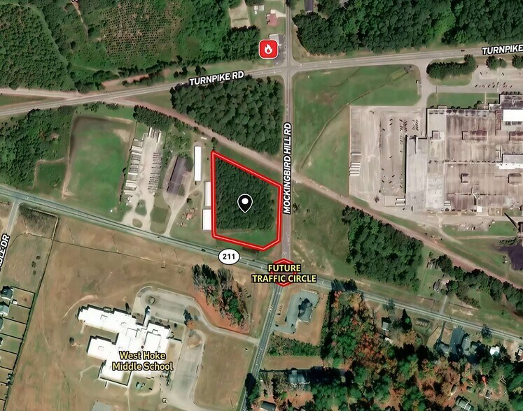 Aberdeen Rd, Raeford, NC for sale - Aerial - Image 2 of 7
