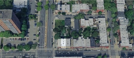 192 Rockaway Ave, Brooklyn, NY - Aérien Vue de la carte