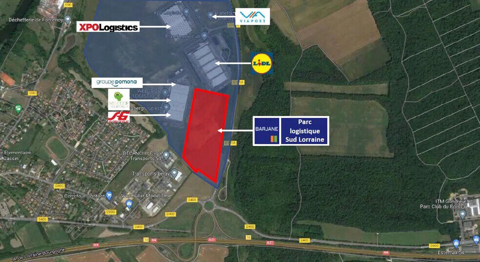 Industriel dans Gondreville à louer - Photo du bâtiment - Image 2 de 5