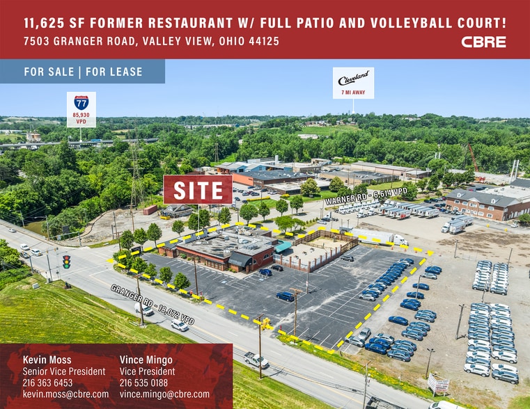7503 Granger Rd, Valley View, OH for lease - Building Photo - Image 1 of 3