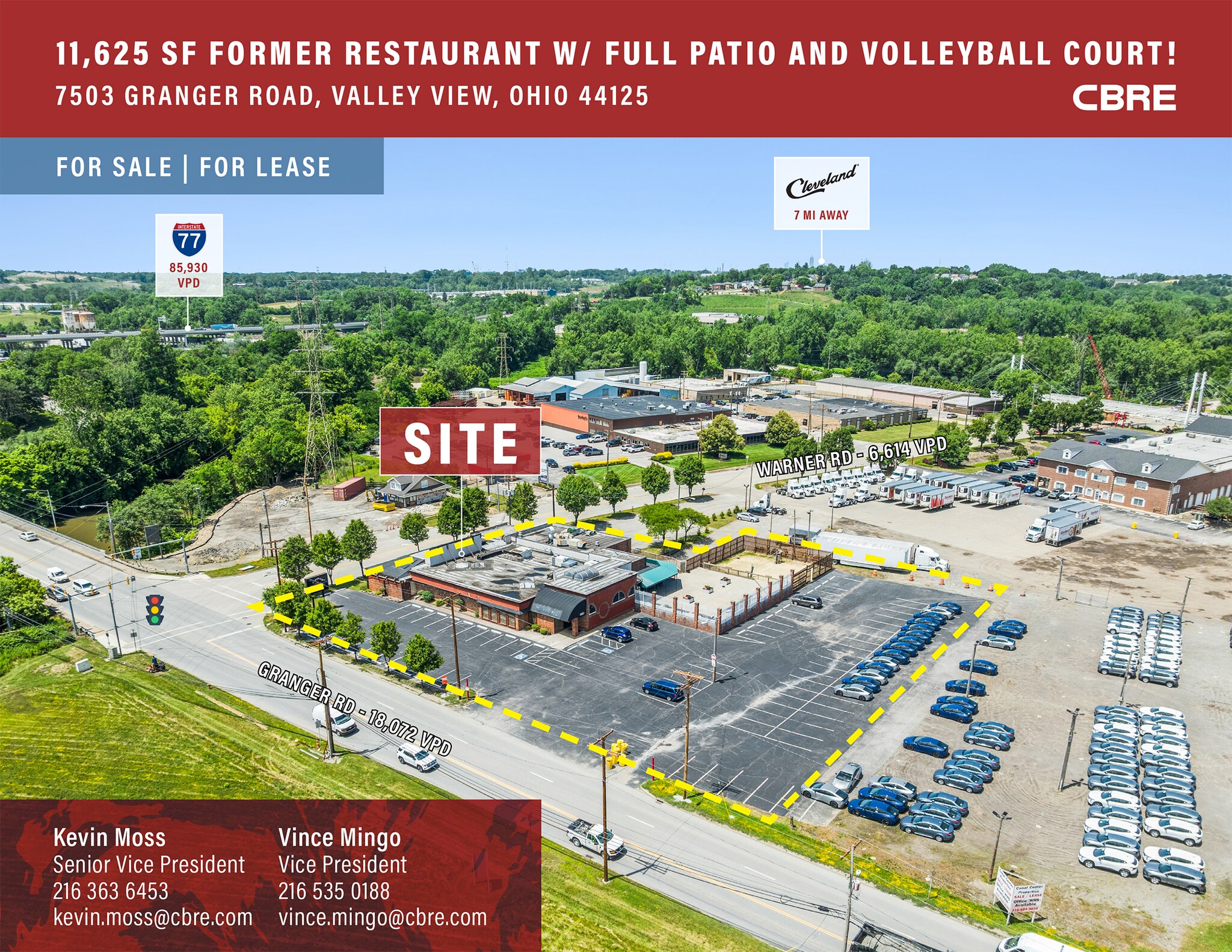 7503 Granger Rd, Valley View, OH for lease Building Photo- Image 1 of 4