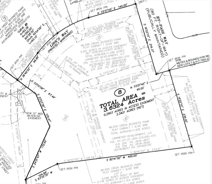 Links Way, Aurora, IN à vendre - Plan cadastral - Image 3 de 3