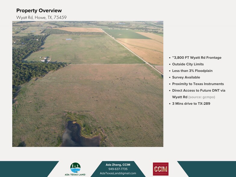 9999 Wyatt Rd, Sherman, TX à vendre - Photo du bâtiment - Image 2 de 9
