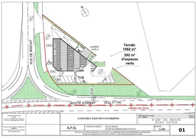 Avenue De Brehat, Villebon-sur-Yvette for sale - Building Photo - Image 3 of 3