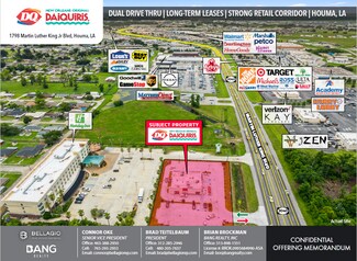 Plus de détails pour 1798 Martin Luther King Jr Blvd, Houma, LA - Commerce de détail à vendre