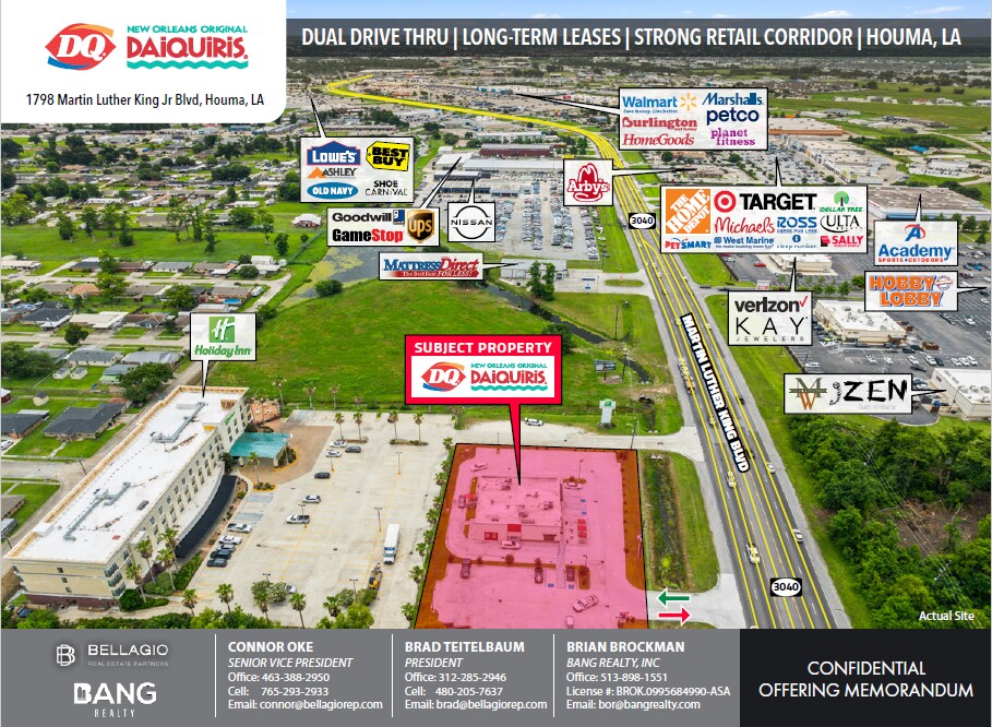 1798 Martin Luther King Jr Blvd, Houma, LA à vendre Photo principale- Image 1 de 9