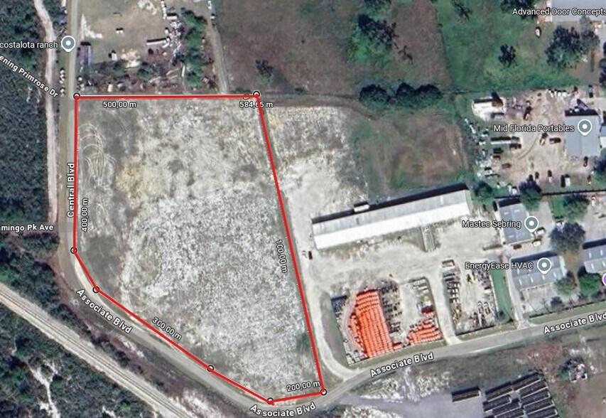 7990 Associate Boulevard, Sebring, FL à louer - Aérien - Image 1 de 5