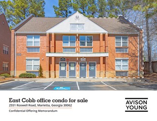 Plus de détails pour 2551 Roswell Rd, Marietta, GA - Bureau à louer