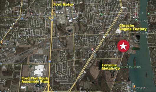 5045 W Jefferson Ave, Trenton, MI à vendre - Photo du bâtiment - Image 2 de 3