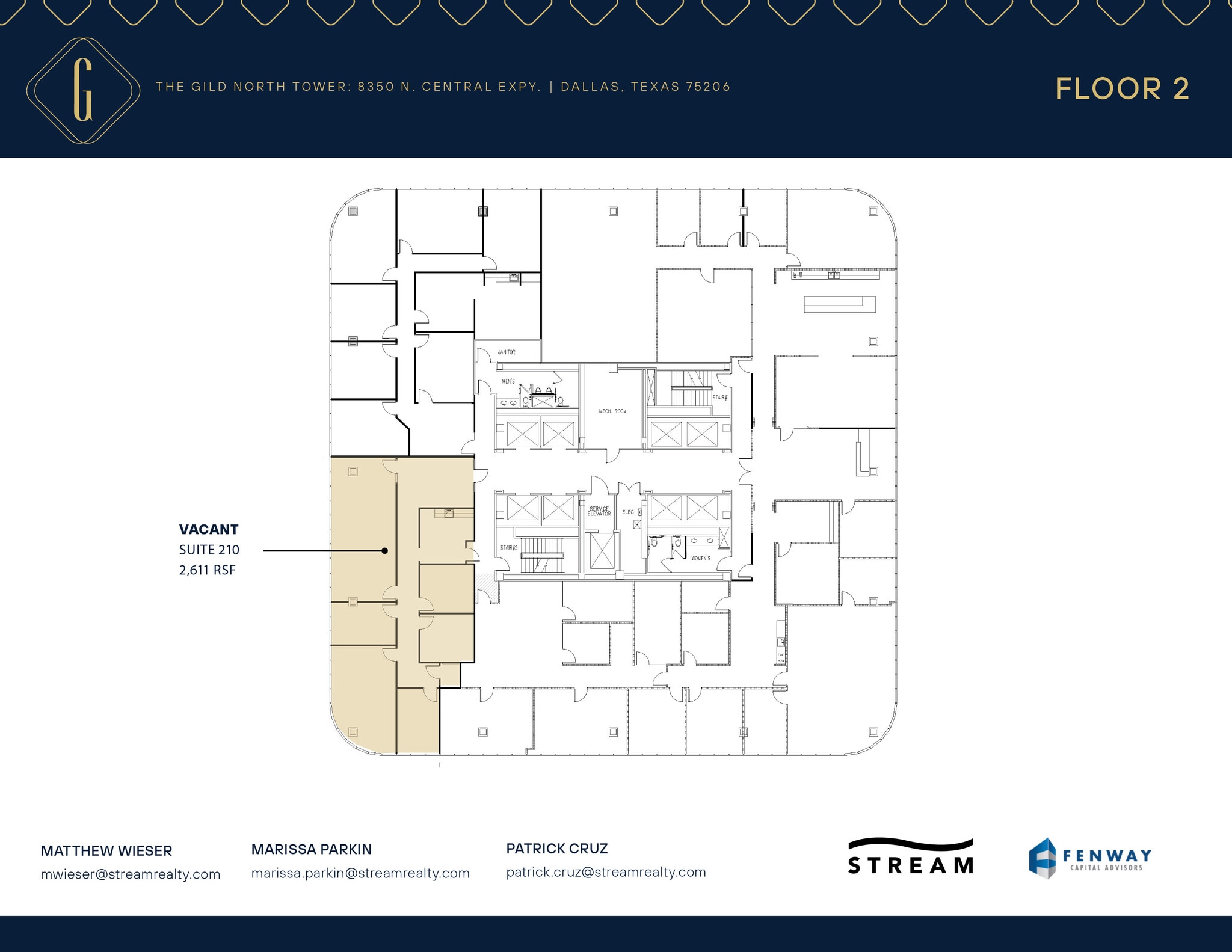 8350 N Central Expy, Dallas, TX for lease Floor Plan- Image 1 of 1