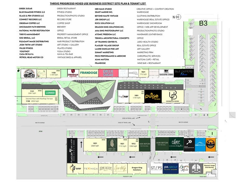 710 NW 5th Ave, Fort Lauderdale, FL à louer - Plan de site - Image 2 de 58