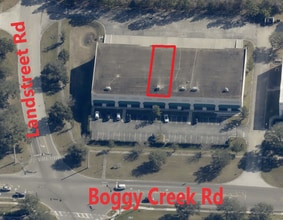 8901 Boggy Creek Rd, Orlando, FL - Aérien Vue de la carte