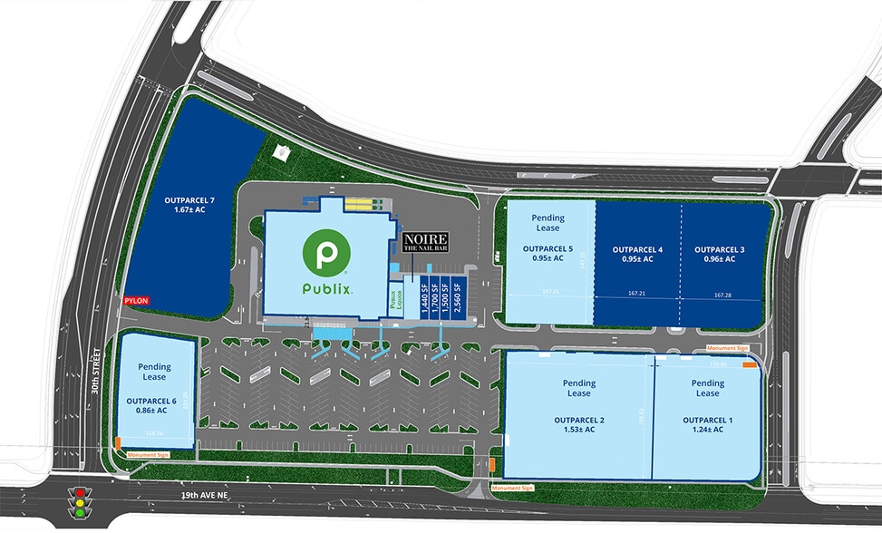 19th Ave NE & 30th Street SE, Ruskin, FL for lease - Site Plan - Image 2 of 2