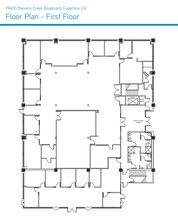 19400 Stevens Creek Blvd, Cupertino, CA à vendre Plan d  tage- Image 1 de 1