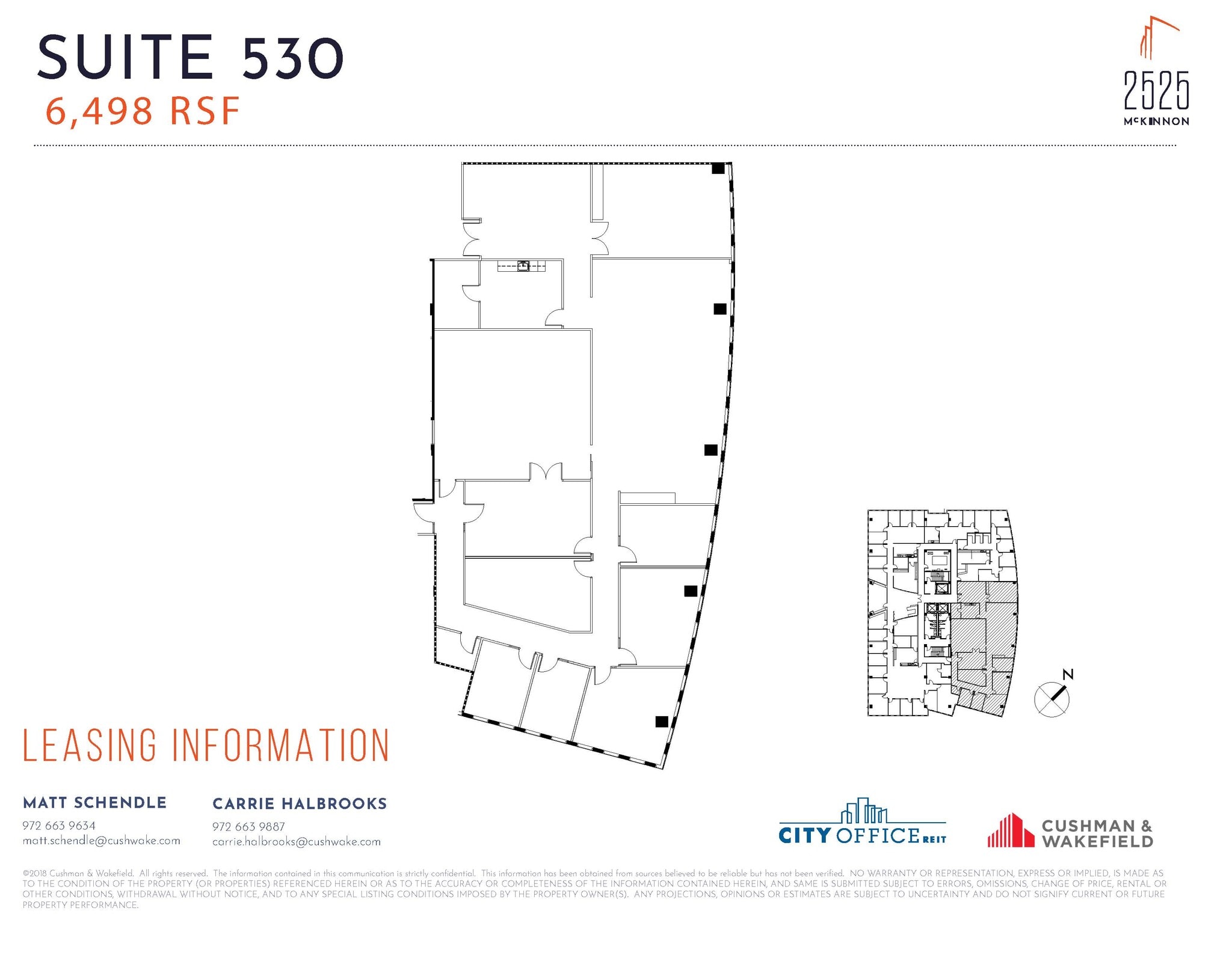 2525 McKinnon St, Dallas, TX for lease Floor Plan- Image 1 of 1