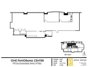 7701 Las Colinas Rdg, Irving, TX for lease Floor Plan- Image 1 of 1