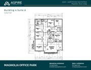 Magnolia Office Park_FloorPlan Building 4_Suite A_(1,512)SF