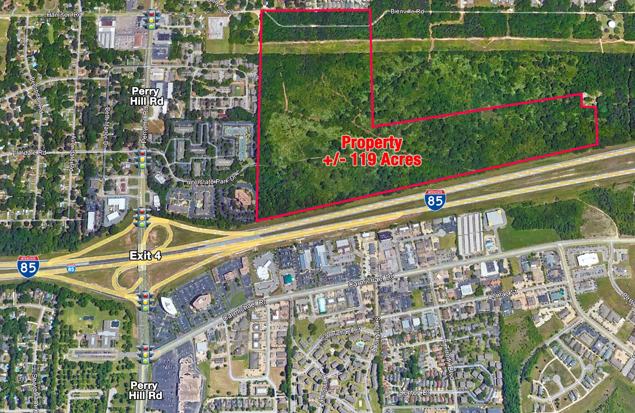 Marshall Apartment Property, Montgomery, AL à vendre Photo du bâtiment- Image 1 de 5