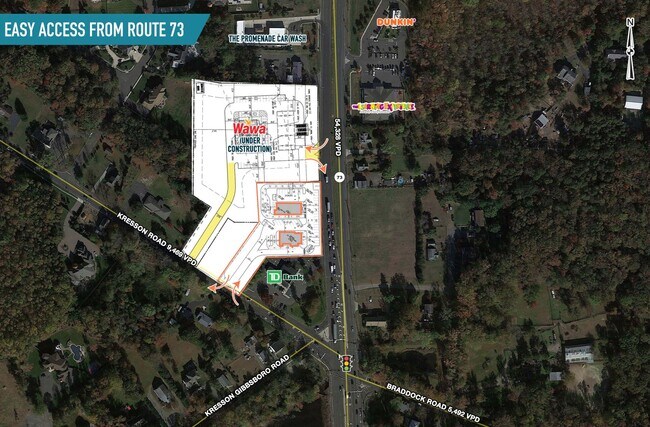 More details for 403-405 Route 73, Voorhees, NJ - Land for Lease