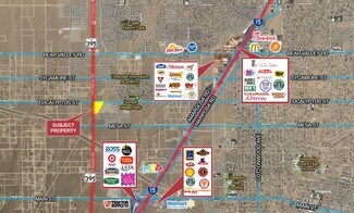Plus de détails pour Hwy 395 & Eucalyptus St, Victorville, CA - Terrain à vendre