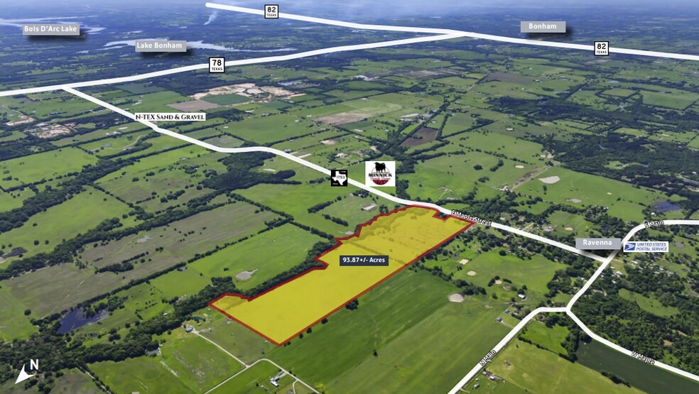 E Maple St, Ravenna, TX à vendre - Photo du bâtiment - Image 2 de 4