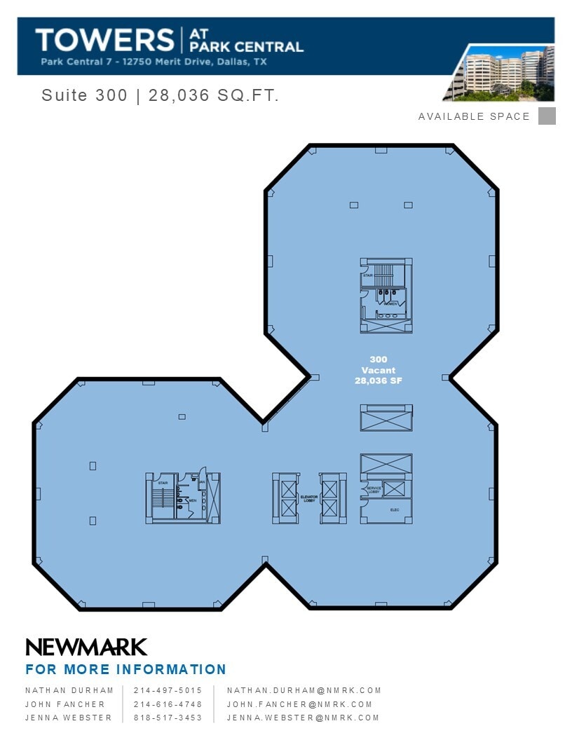 12750 Merit Dr, Dallas, TX for lease Floor Plan- Image 1 of 2