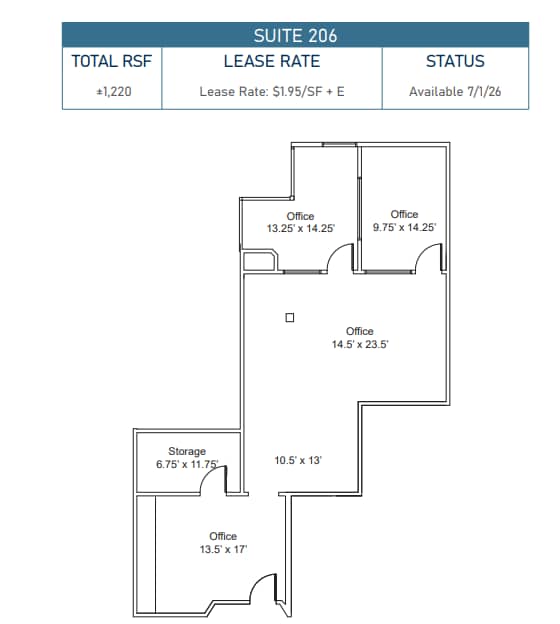 9909 Huennekens St, San Diego, CA for lease Floor Plan- Image 1 of 1