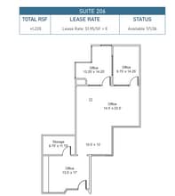 9909 Huennekens St, San Diego, CA for lease Floor Plan- Image 1 of 1