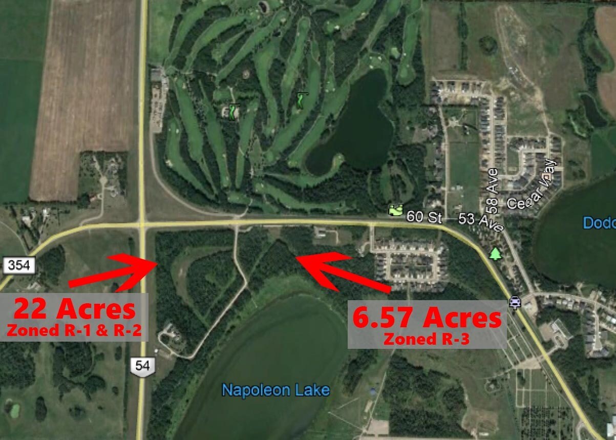 5645 Lakeside Way, Innisfail, AB for sale Aerial- Image 1 of 18