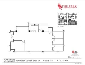 47 Perimeter Ctr E, Atlanta, GA for lease Floor Plan- Image 1 of 1