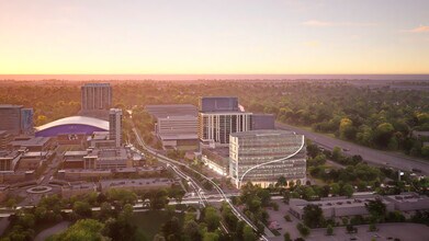 NEC Warren & Gaylord Pky, Frisco, TX - Aérien  Vue de la carte