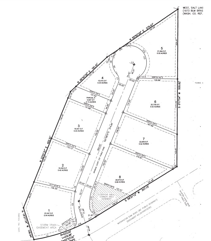 1125 E Washington Dam Rd, Washington, UT à vendre Plan cadastral- Image 1 de 5