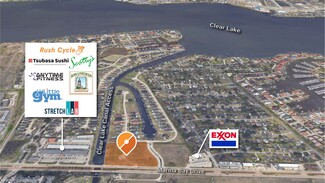 Plus de détails pour Nwc Marina Bay Drive & Cypress Bay Blvd, Kemah, TX - Terrain à vendre