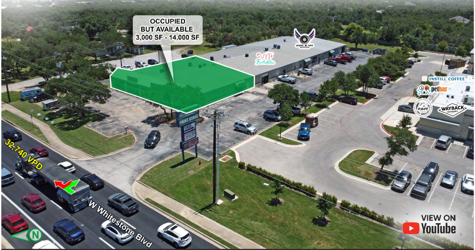 400 W Whitestone Blvd, Cedar Park, TX à louer Photo du bâtiment- Image 1 de 8
