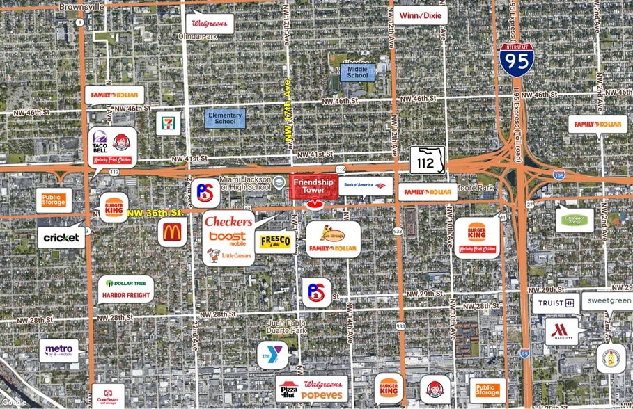 1551 NW 36th St, Miami, FL for lease - Aerial - Image 2 of 6