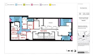 224-226 Richmond St W, Toronto, ON for lease Floor Plan- Image 1 of 3