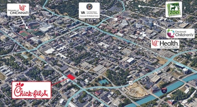 198 E McMillan St, Cincinnati, OH - Aerial  map view - Image1