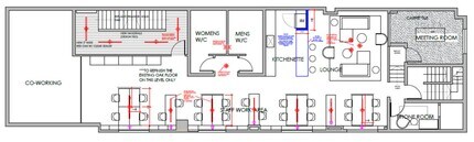 485 Queen St W, Toronto, ON à louer Plan d’étage- Image 1 de 1