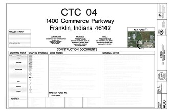 1400 Commerce Pky, Franklin, IN for lease Site Plan- Image 1 of 5