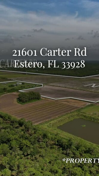 21601 Carter Rd, Estero, FL à vendre - Vid o sur l inscription commerciale - Image 2 de 4